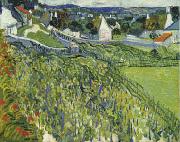 Vincent Van Gogh Vineyards at Auvers oil painting